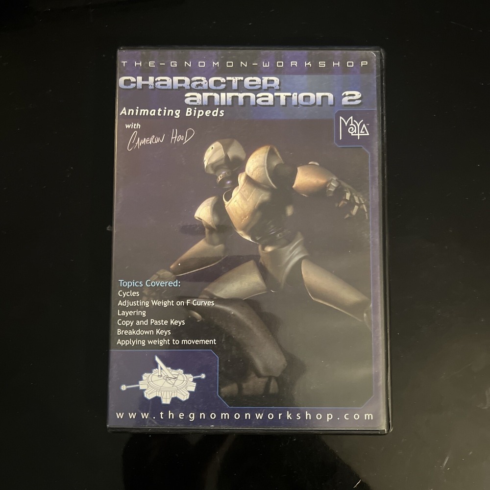 The Gnomon Workshop Character Animation 2 DVD Scratch Free Disc